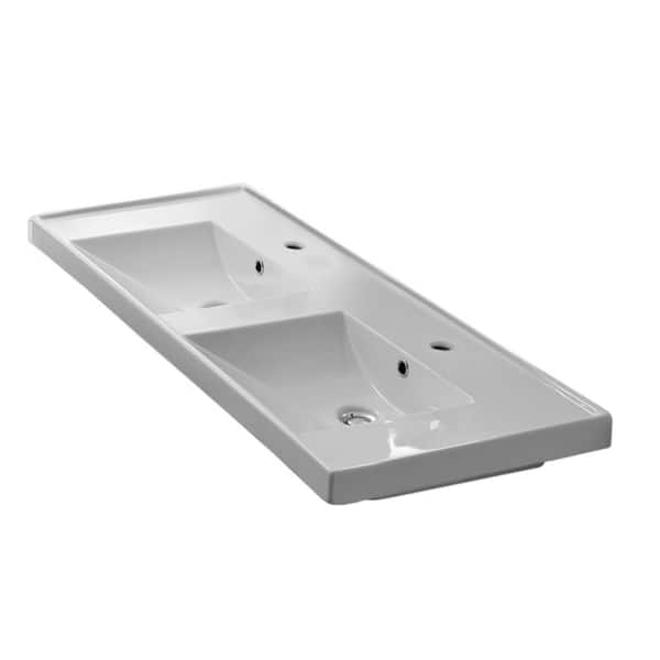Nameeks ML Wall Mounted Sink in White
