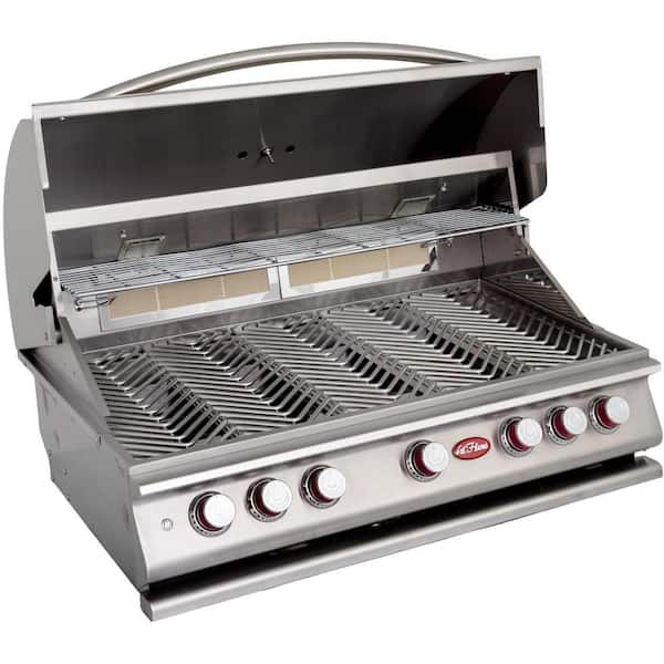 Cal Flame 5-Burner Built-In Stainless Steel Propane Gas Grill with