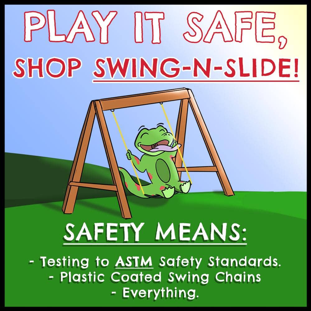 Kodiak Custom Play Set Hardware Kit with Swings and Climbing Rocks
