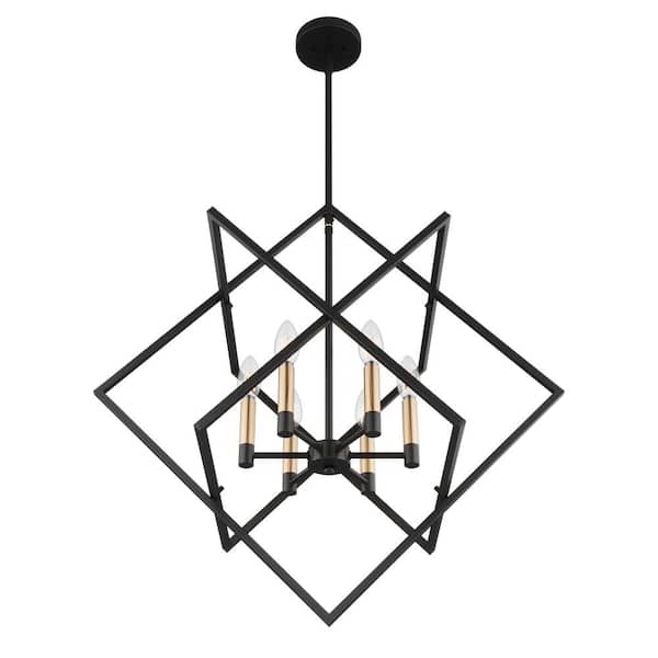 ライト・ランタン DEVISE WORKS DEVANISTA Progress P400022-109 Elevate 5 Light 27 inch Brushed Bronze