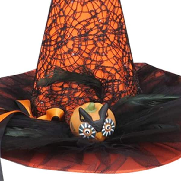 Seasonal Abode Inc Ebillo Multi-Colored Halloween Pumpkin Pillow