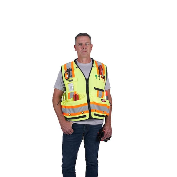Milwaukee Small/Medium Yellow Class 2 Surveyor's High Visibility