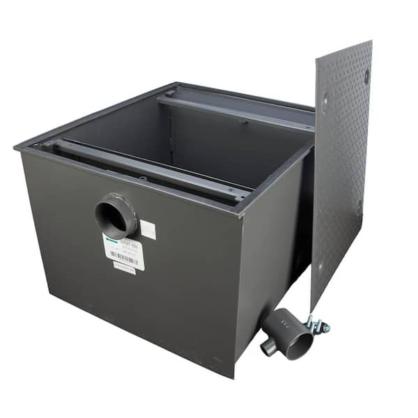 Low Boy Grease Interceptor 50 LBS / 25 GPM grease trap