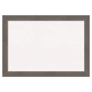 Alta Brown Grey White Corkboard 41 in. x 29 in. Bulletin Board Memo Board