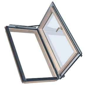 Egress Window 22-1/2 in. x 37-1/2 in. Venting Roof Access Skylight with Tempered Glass, LowE