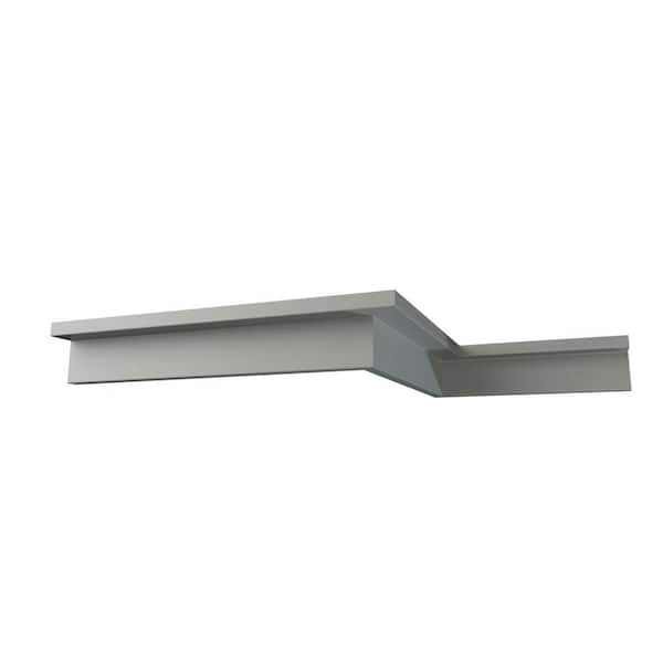Ekena Millwork Sasha 1.125 in. D x 2 in. W x 94.5 in. L Polyurethane Crown Moulding