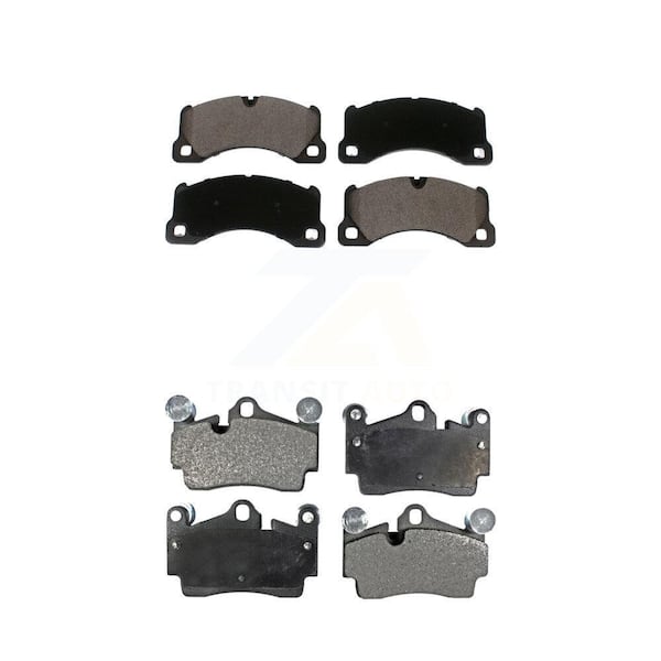 TEC Front Rear Ceramic Brake Pads Kit For Porsche Cayenne KTC-100565