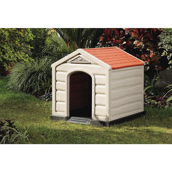 Rimax Outdoor Dog House For Large Breeds 9995 The Home Depot Rimax Outdoor Dog House For Large, Dog Kennel Outdoor 10×10