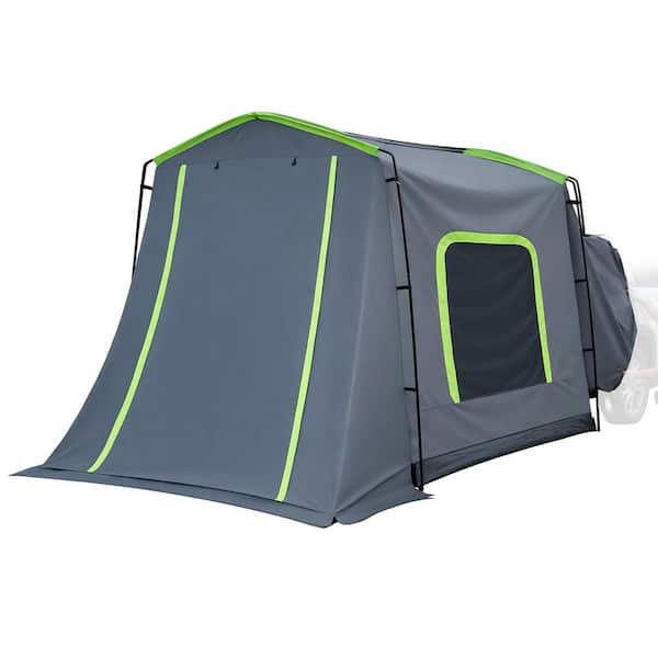 SUV Tent for 5-9 Person, PU3000mm Waterproof Dual-Use Car Rear Hatch Tents, 10.6 x 8 ft. All-Season SUV Tailgate Tent