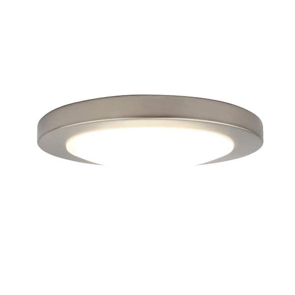 Design House Paxton 7-3/8 in. Integrated LED Flush Mount Indoor/Outdoor Disk Light