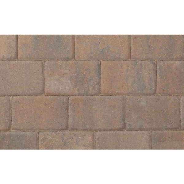 Oldcastle 6 in. X 9 in. X 2 in. Concrete London Cobble Fossil Beige Paver
