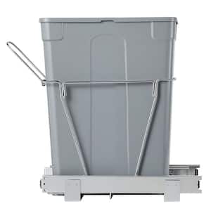 SKYSHALO Pullout Trash Can 27 qt. x 2 for Kitchen Cabinet, Under