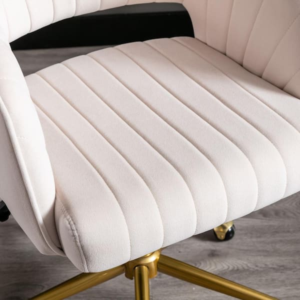 VERYKE Office Chair, Office Chair Gold, Executive Office Chair