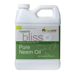 Neem Bliss Premium 100 Percent Pure Cold Pressed Seed Oil, 1 Gallon