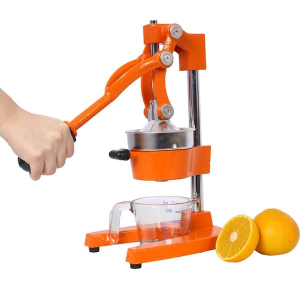Cesicia Extra-Large Commercial 11.2 in. W Cast Iron Orange Hand