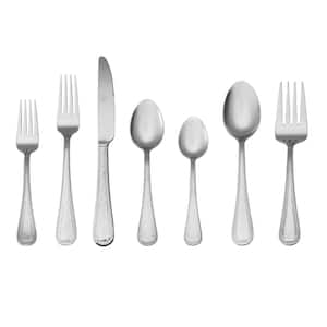 Satin Symmetry 42-pc Flatware Set, Service for 8, Stainless Steel, 18/0