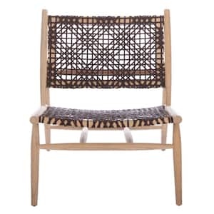 Bandelier Natural/Brown Leather Side Chair