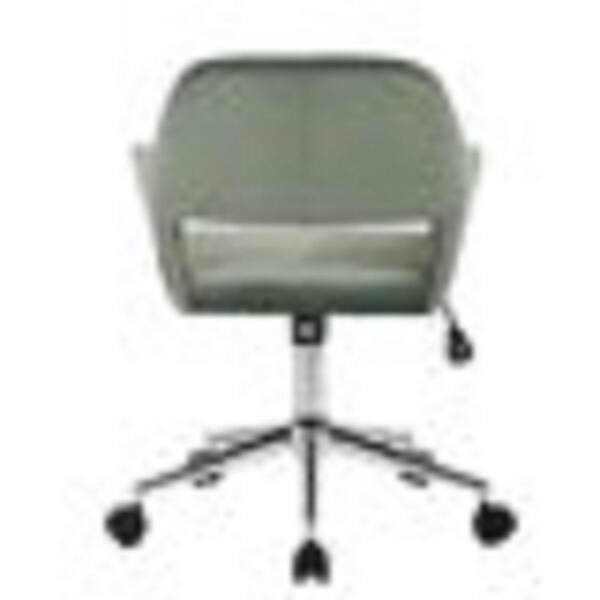 Unbranded Mint Green Polyurethane Adjustable Swivel Office Chair