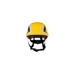 SecureFit Yellow Suspension Safety Helmet (Case of 4)