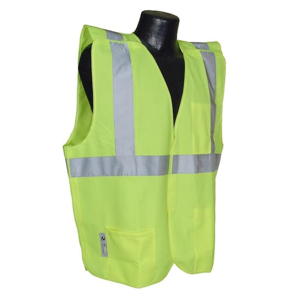 Radians Cl 2 Green 4x Solid Breakaway Safety Vest