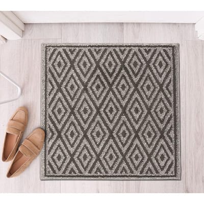 0.15 Ultra Thin Front Door Mat Indoor Entryway Area Rug for Inside Entry,  Non Slip Rubber Interior Door Mats Entrance Home (Color : #3, Size 