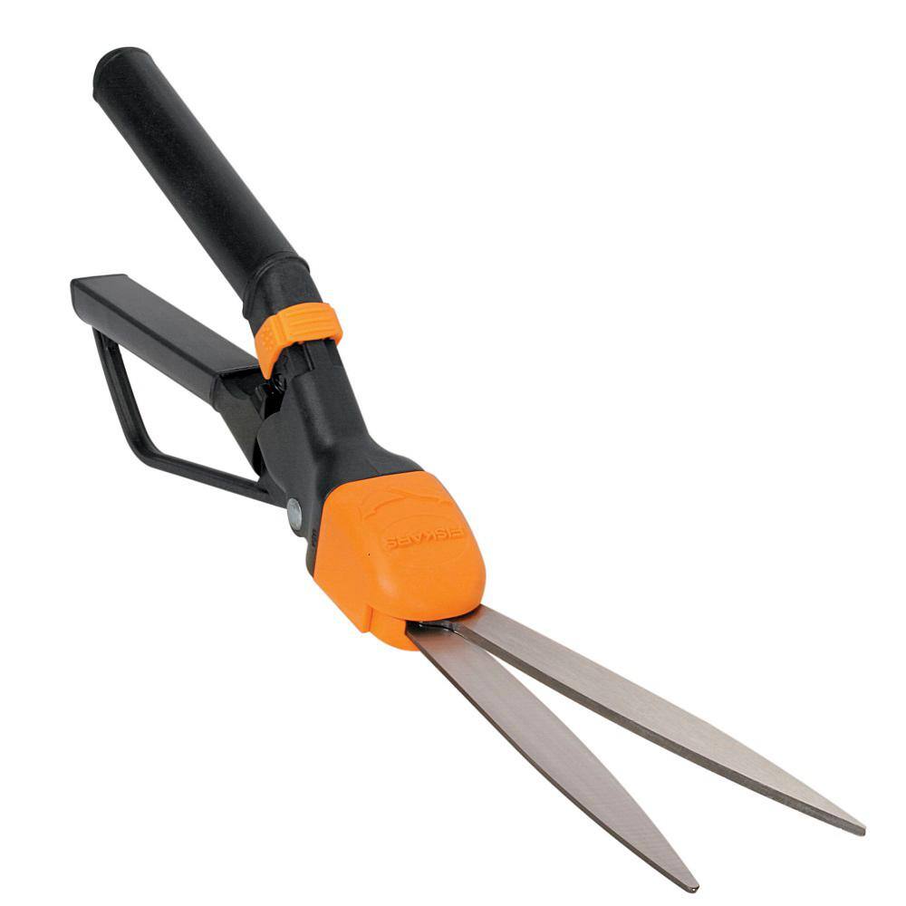 Fiskars 5 in. Steel Rotating Blades, LoopedHandled Grass Shears 3921501003 The Home Depot
