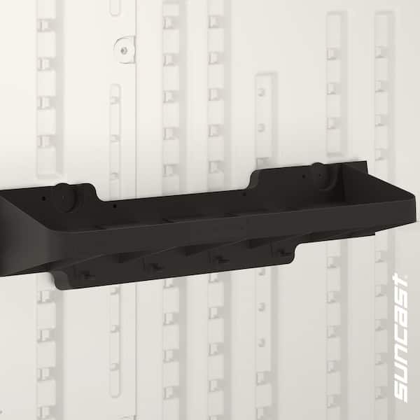 Suncast 24 in. Plastic Storage Shelf Kit (2-Pack)