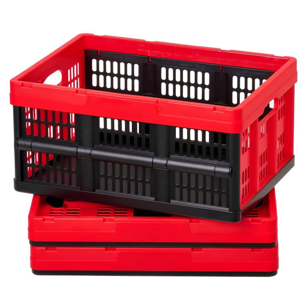 fab Heavy Hitters 未開封 box 3個 SKYSHALO Plastic Collapsible Storage Bins, 8 Gal. Capacity, 3