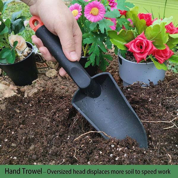 Heavy Duty Cast Aluminum Hand Rake Garden Tools Set Gifts Gardening