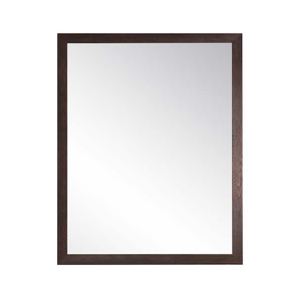 BrandtWorks 29 in. W x 47 in. H Rectangle Framed Wooden Mirror