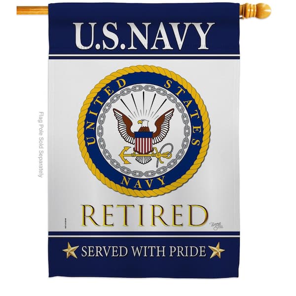 US Army Retired Garden Flag Armed Forces Small Decorative Gift Yard House Banner 