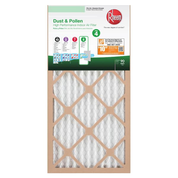 Rheem 14 x 24 x 1 Basic Household Pleated MERV 8 - FPR 4 Air Filter