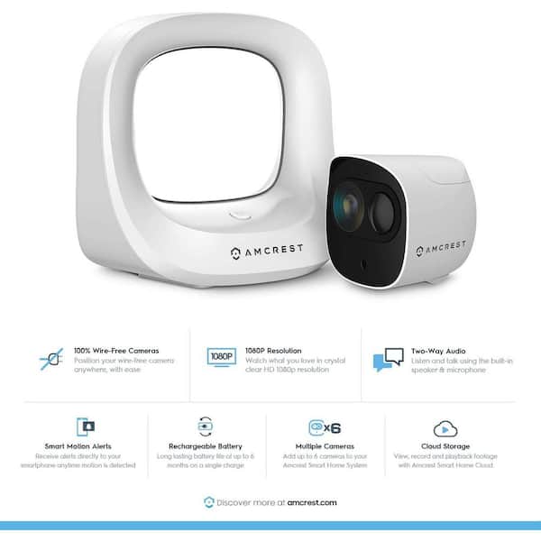 Amcrest Amcrest Smarthome Indoor Outdoor Security Camera System Wireless Kit W Smart Hub Connection 3 X 1080p Battery Wire Free Cameras Ab2wfset 3pp 1 The Home Depot Amcrest Amcrest Smarthome Indoor Outdoor Security Camera System Wireless Kit W Smart Hub Connection 3 X 1080p Battery Wire Free Cameras Ab2wfset 3pp 1 The Home Depot