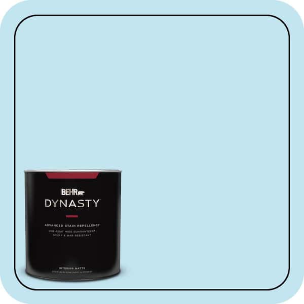 BEHR DYNASTY 1 qt. #530A-2 Skylark Matte Interior Stain-Blocking Paint & Primer