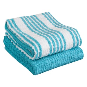 Bright, Fiesta,Multi Color Kitchen Towels, Ethically Sourced, Set 2 -  Education And More