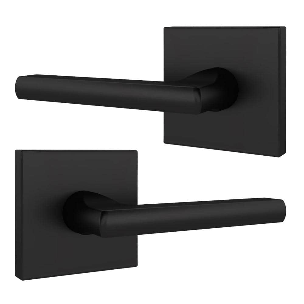 "Prime Dummy Lever Door Handle Closet or French Doors Non-Turning - Matte Black (2 Pack) 5""" price history on PriceWatchPro