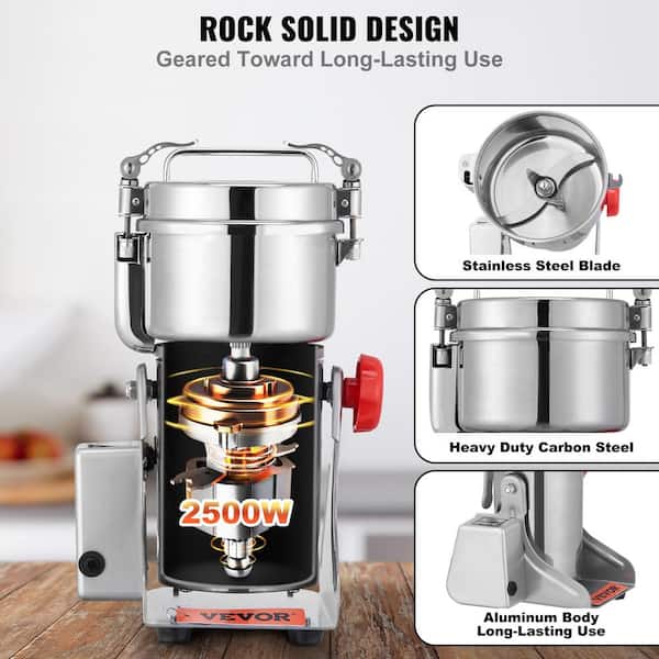 Multifunction Smash Machine Safety Coffee Spice Grinder Electric
