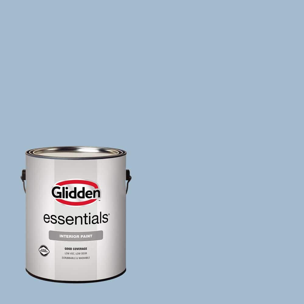 Glidden Essentials 1 gal. PPG1159-3 Heavenly Blue Flat Interior