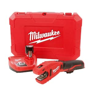 M12 12-Volt Lithium-Ion Cordless Copper Tubing Cutter Kit with 1.5 Ah Battery, Charger and Hard Case