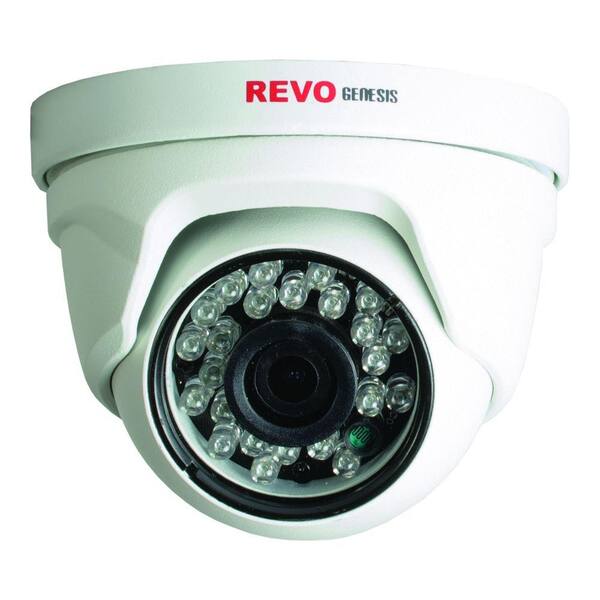 Revo Genesis HD Wired 1080TVL IP Indoor/Outdoor Dome Surveillance Camera