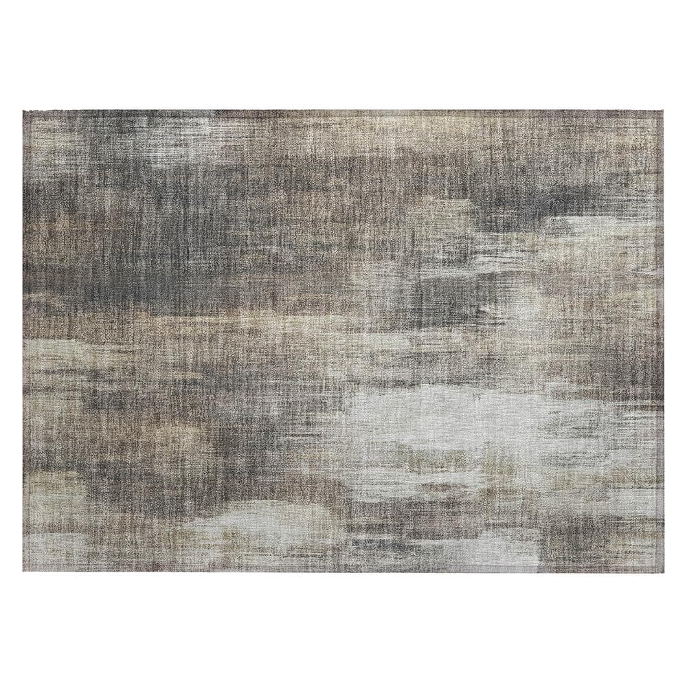 Addison Rugs Chantille ACN567 Taupe 1 ft. 8 in. x 2 ft. 6 in. Machine ...