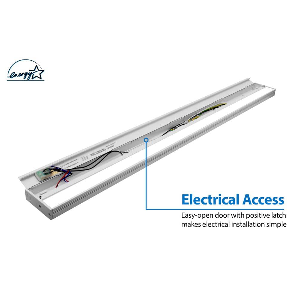Nicor 40-Inch White LED Under Cabinet Light Bar