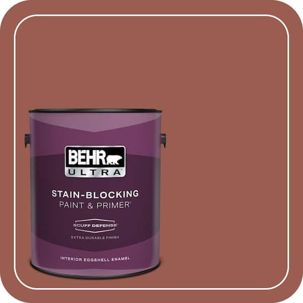 BEHR ULTRA 1 gal. #S160-6 Red Potato Extra Durable Eggshell Enamel Interior Paint & Primer