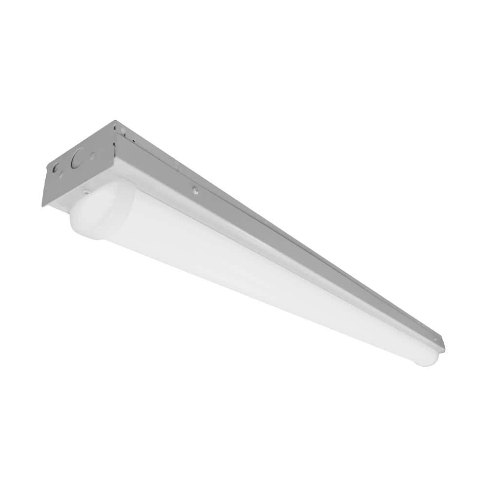 NICOR LS1- 4 ft. High Output 425-Watt White Integrated LED Linear Strip  Light in 3000K LS1-10H-UNV-30 - The Home Depot