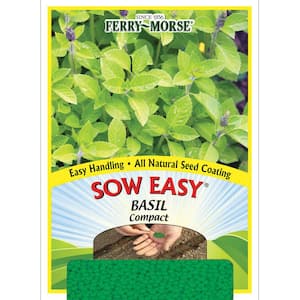 Sow Easy Basil Compact Herb Seed