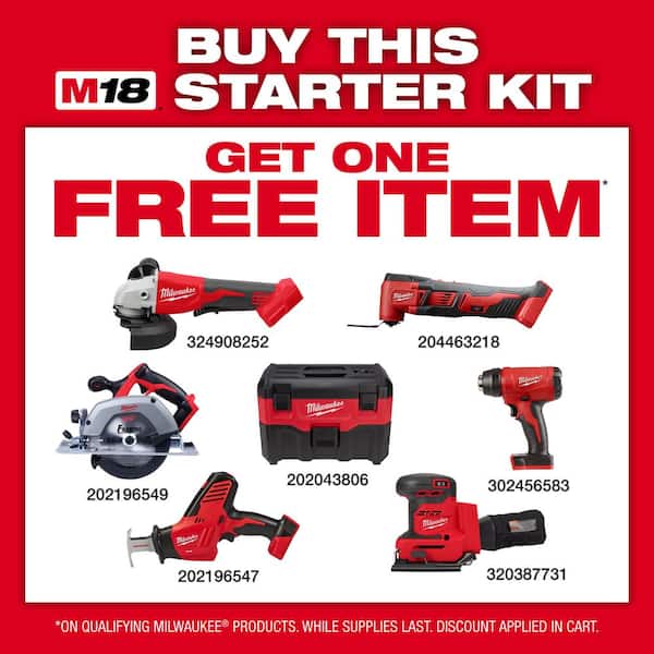 M18 18-Volt Lithium-Ion XC Starter Kit with One 5.0Ah Battery and Charger