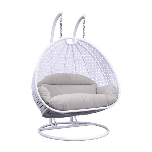 outdoor egg chair white