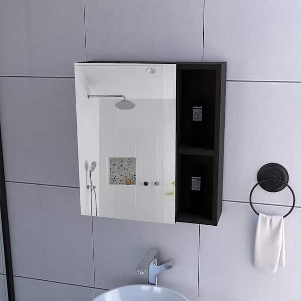 17.7 in. W x 19.6 in. H Rectangle Frameless Mirror Wall Mirror Vanity Mirror