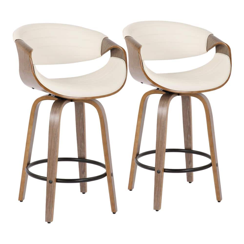 Reviews for Lumisource Symphony 36 in. Counter Height Bar Stool in
