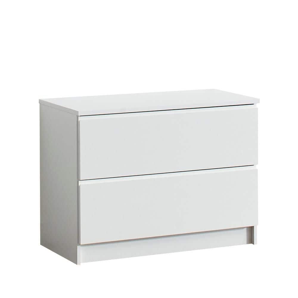 Klair Living Devi Series 31.5-31.5 in. W White Freestanding 2